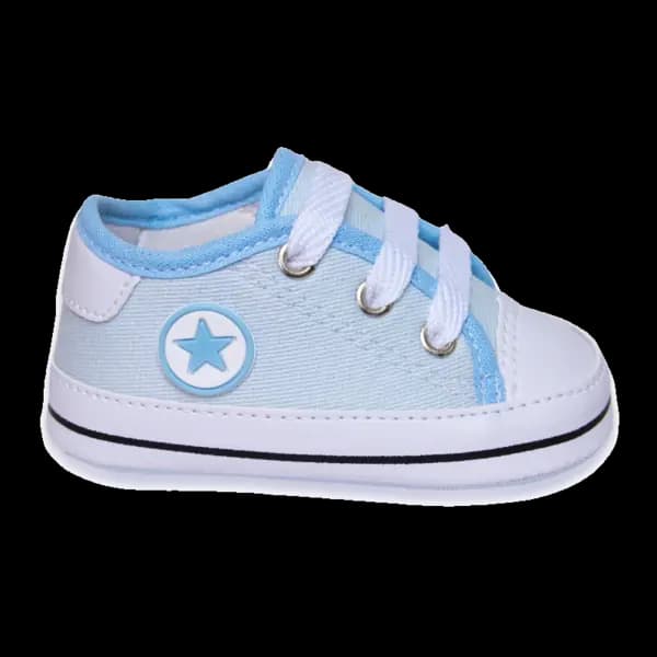 Tenis Starzinho Azul Bebe com Estrelinha - foto 3