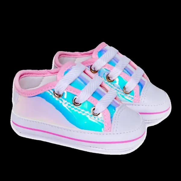 Tenis Starzinho Rosa Espelhado - foto 3